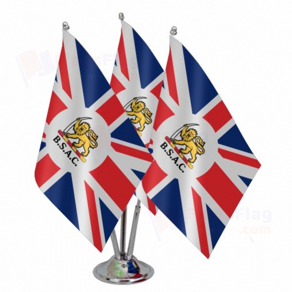 British South Africa Company Triple Table Flag