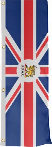 British South Africa Company Vertically Raised Flags