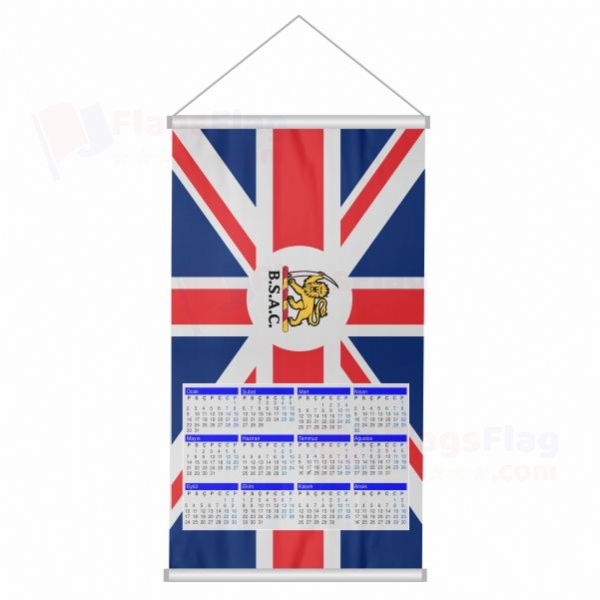 British South Africa Company Woven Fabric Digital Printing Calendar