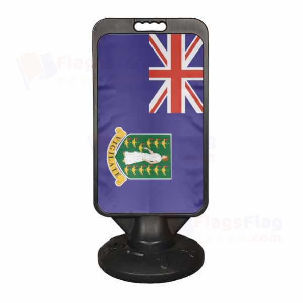British Virgin Islands Plastic Advertising Pontoon
