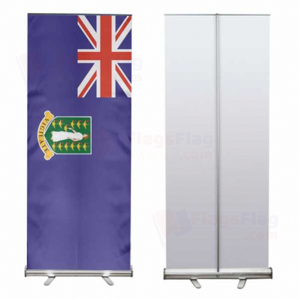 British Virgin Islands Roll Up Banner