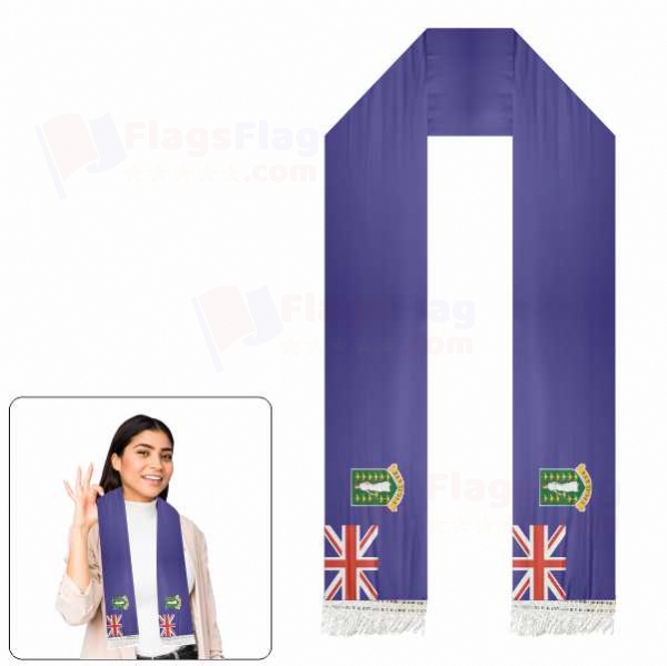 British Virgin Islands Scarf Digital Printing
