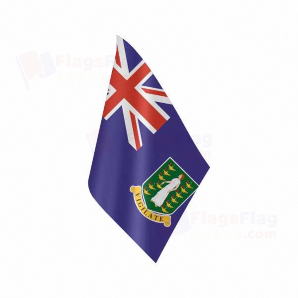 British Virgin Islands Table Flag