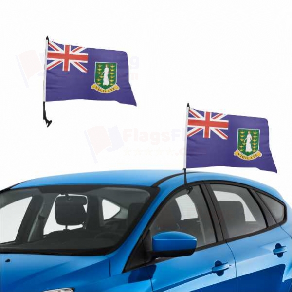 British Virgin Islands Vehicle Convoy Flag