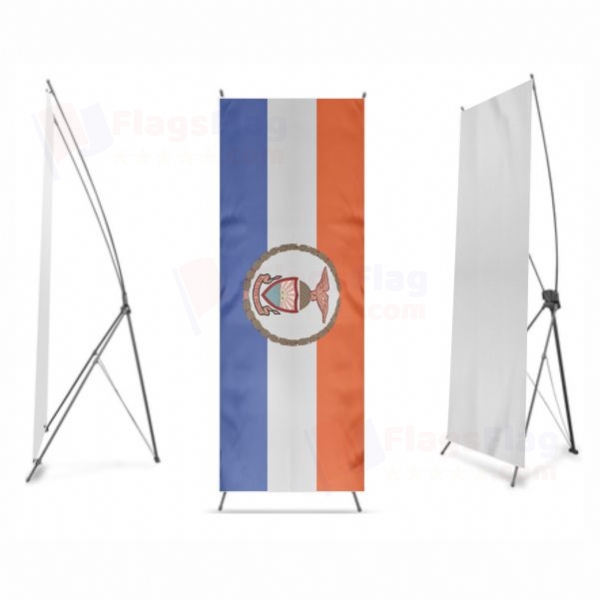 Bronx County New York Digital Print X Banner