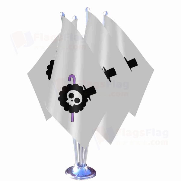 Brookun Quadruple Table Flag