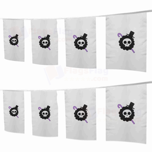 Brookun Square String Flags