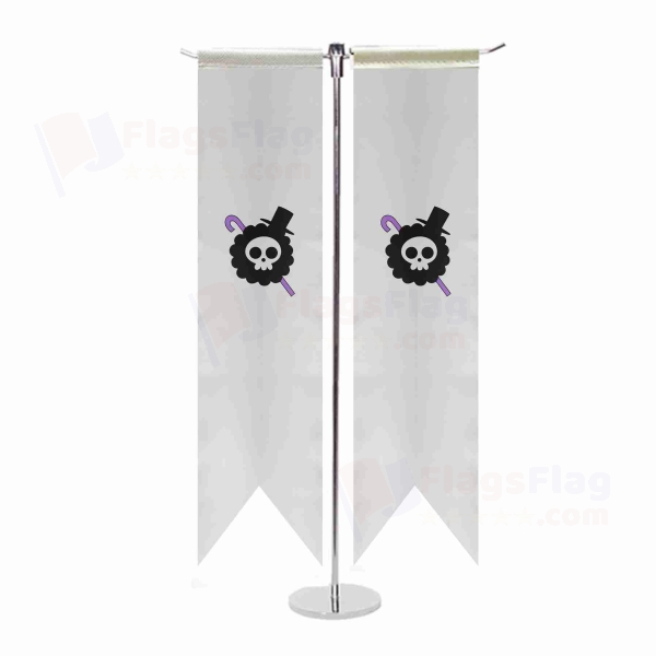 Brookun T Table Flag