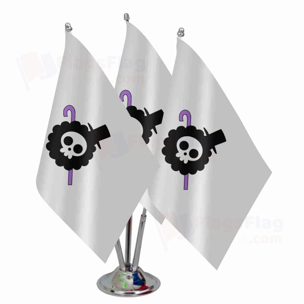 Brookun Triple Table Flag