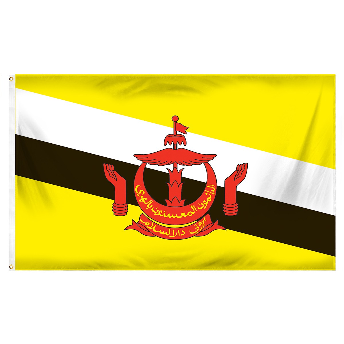 Brunei Horizontal Streamers and Flags
