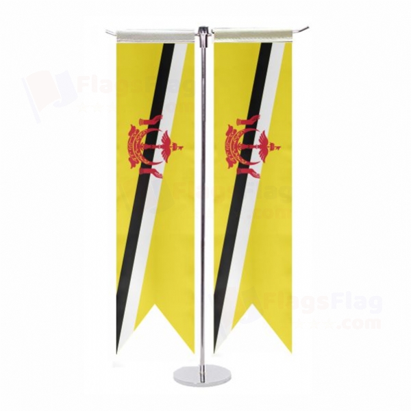 Brunei T Table Flags