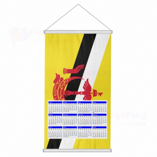 Brunei Woven Fabric Digital Printing Calendar