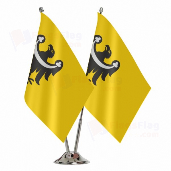 Brzeski 2 Table Flags