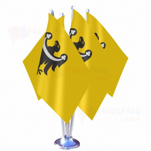 Brzeski Quadruple Table Flag