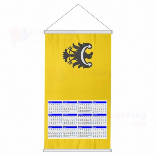 Brzeski Woven Fabric Digital Printing Calendar