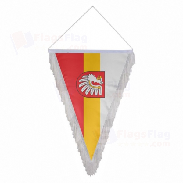 Brzesko Triangle Fringed Streamers