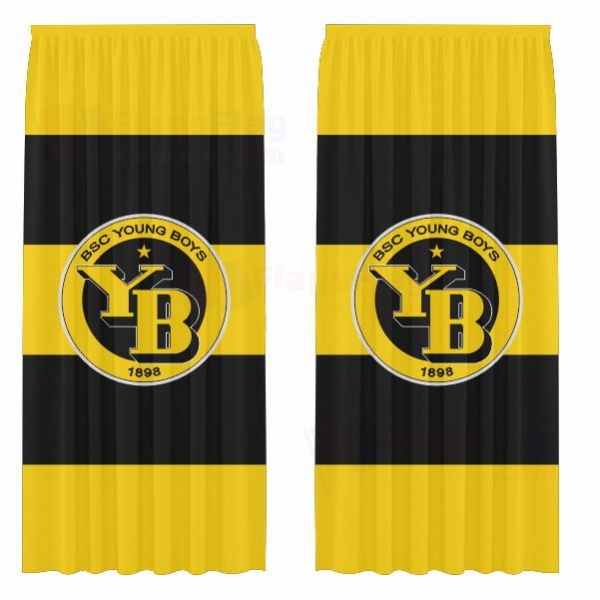BSC Young Boys Digital Printed Curtains