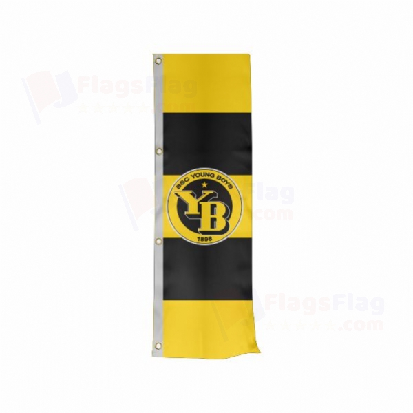 BSC Young Boys Vertically Raised Flags