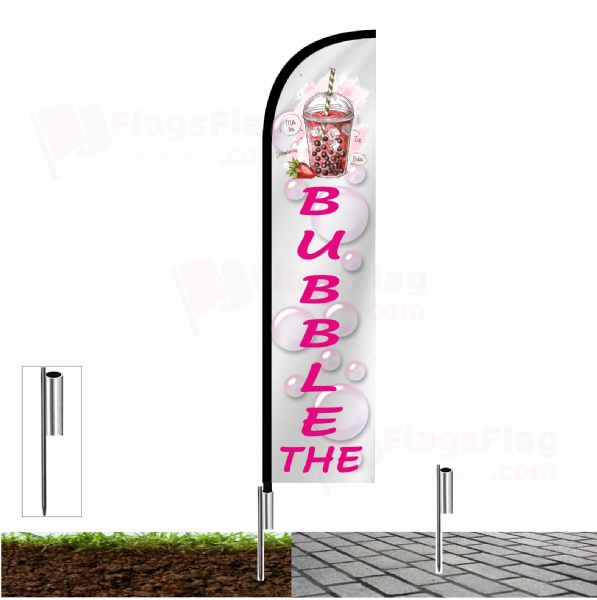 Bubble The Pole Flags