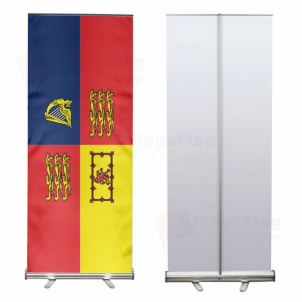 Buckingham Palace Roll Up Banner