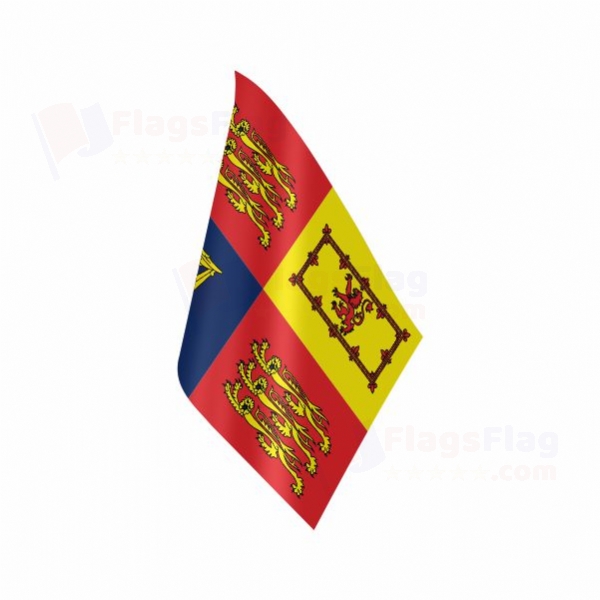Buckingham Palace Table Flag