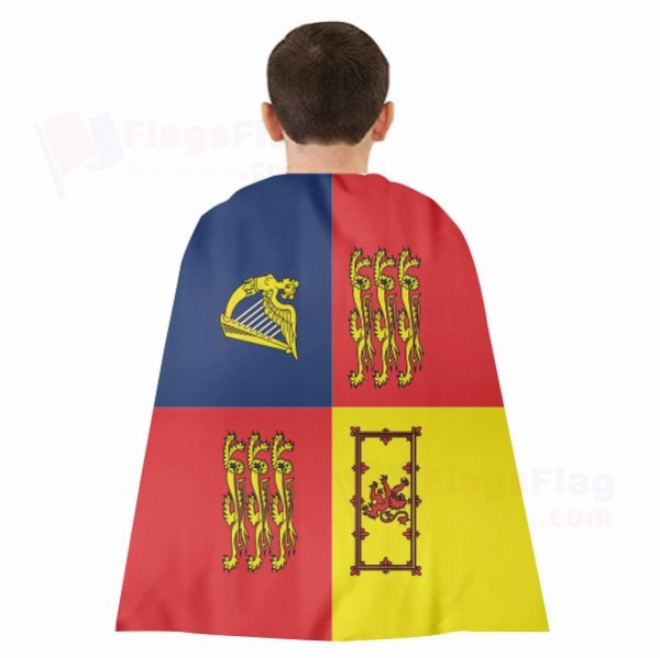 Buckingham Palace Woven Fabric Cloak Digital Printing