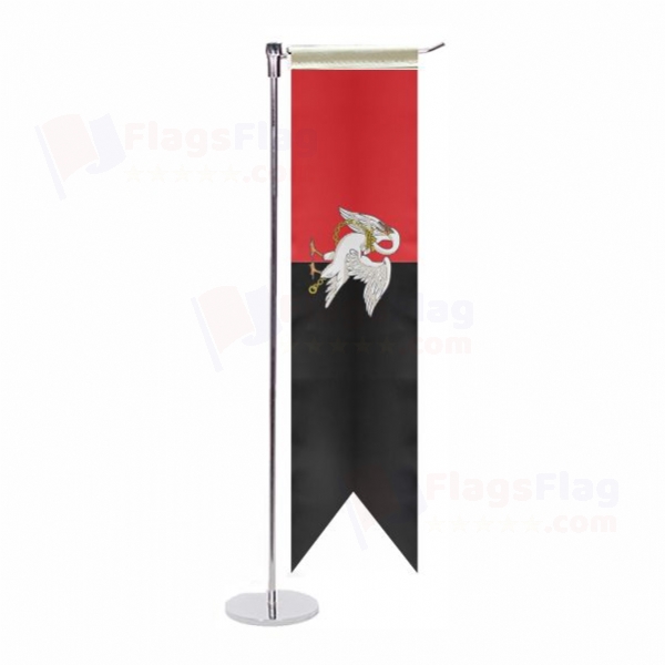 Buckinghamshire L Table Flag