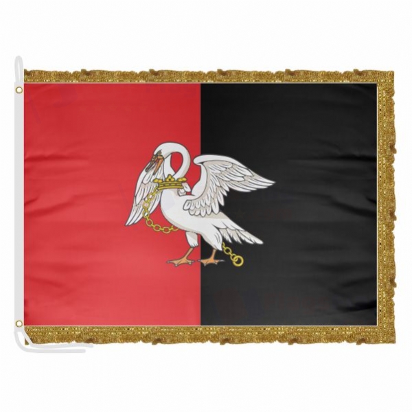Buckinghamshire Satin Office Flag
