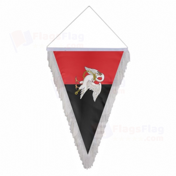 Buckinghamshire Triangle Fringed Streamers
