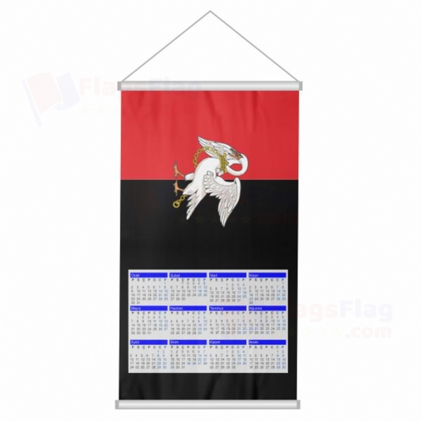 Buckinghamshire Woven Fabric Digital Printing Calendar