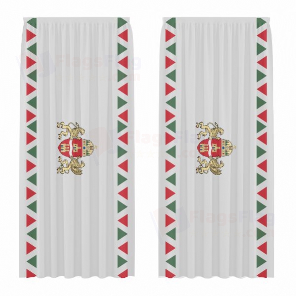 Budapest Digital Printed Curtains