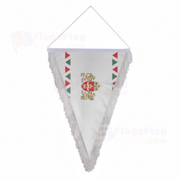 Budapest Triangle Fringed Streamers