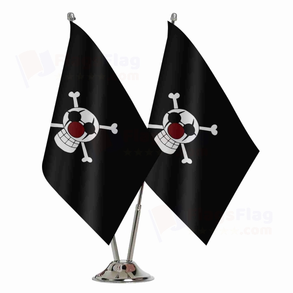 Buggy Pirates 2 Table Flags