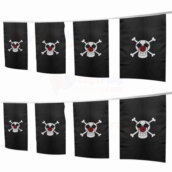 Buggy Pirates Square String Flags