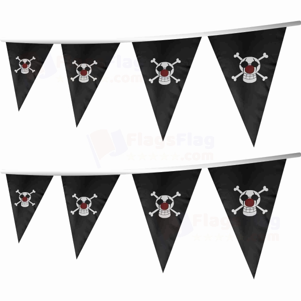 Buggy Pirates Stringed Triangle Flag