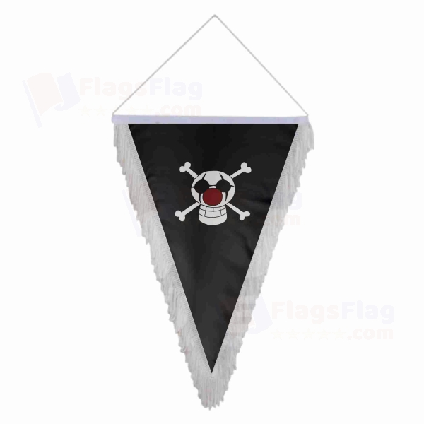 Buggy Pirates Triangle Fringed Streamers