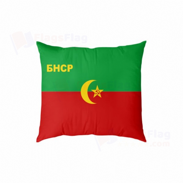 Bukharan People's Soviet Republic Digital Printed Pillow Cover