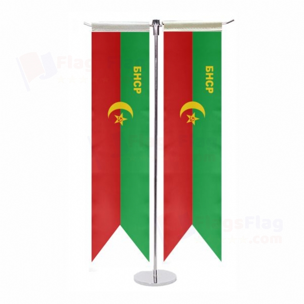 Bukharan People's Soviet Republic T Table Flags