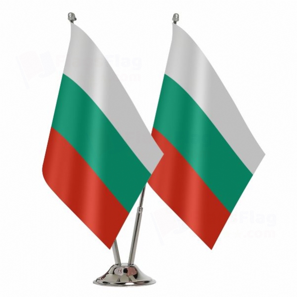 Bulgaria Binary Table Flag