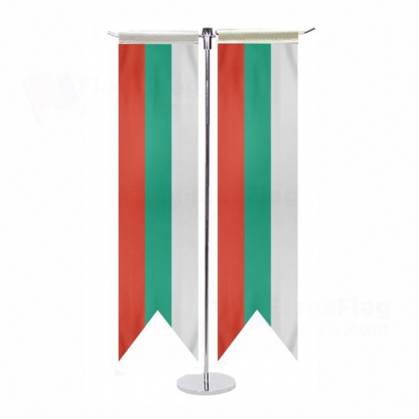Bulgaria T Table Flags
