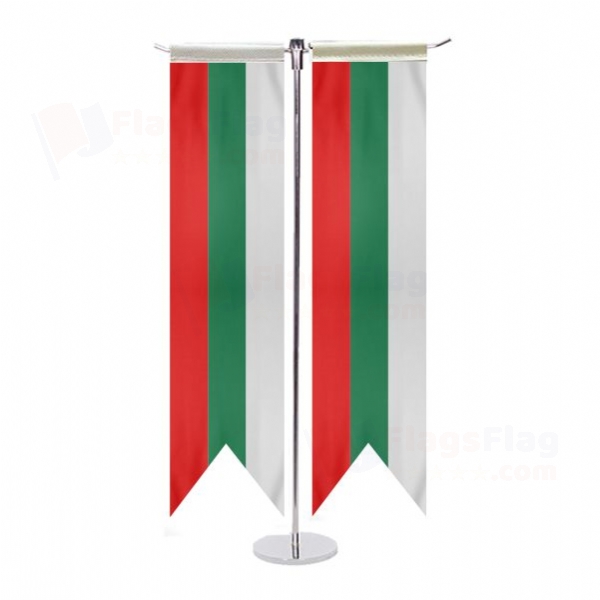 Bulgaria T Table Flags
