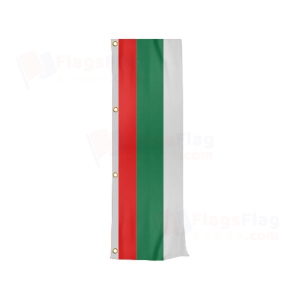Bulgaria Vertically Raised Flags