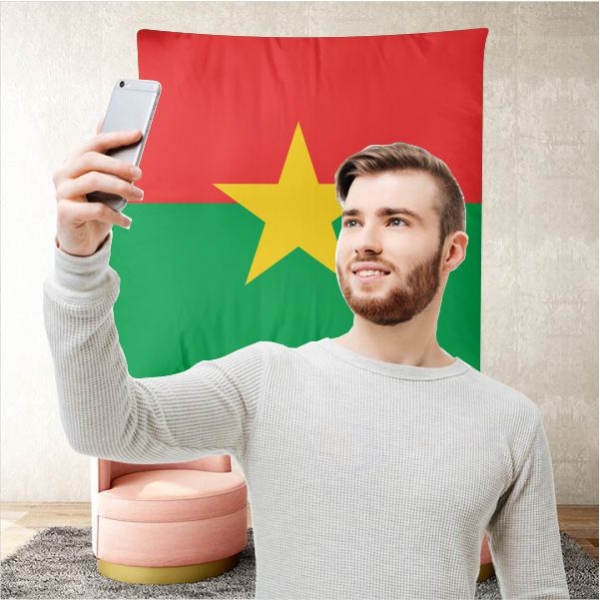 Burkina Faso Background Selfie Shooting Landscapes