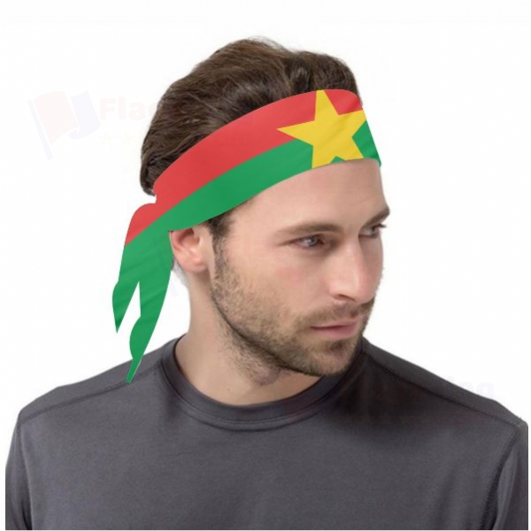 Burkina Faso Digital Print Bandanas