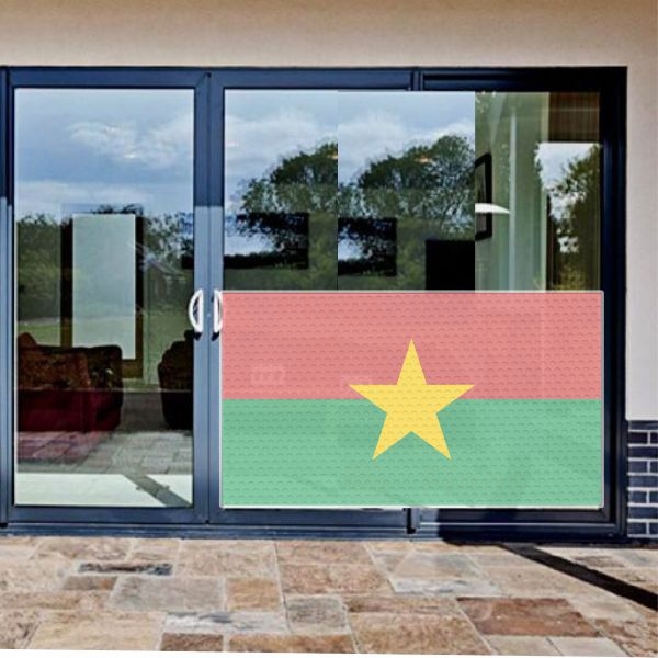 Burkina Faso Glass Film Burkina Faso One Way Vision Printing