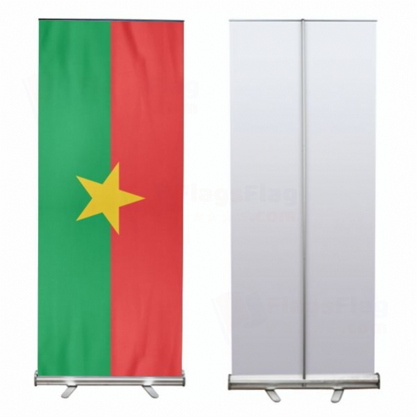 Burkina Faso Roll Up Banner
