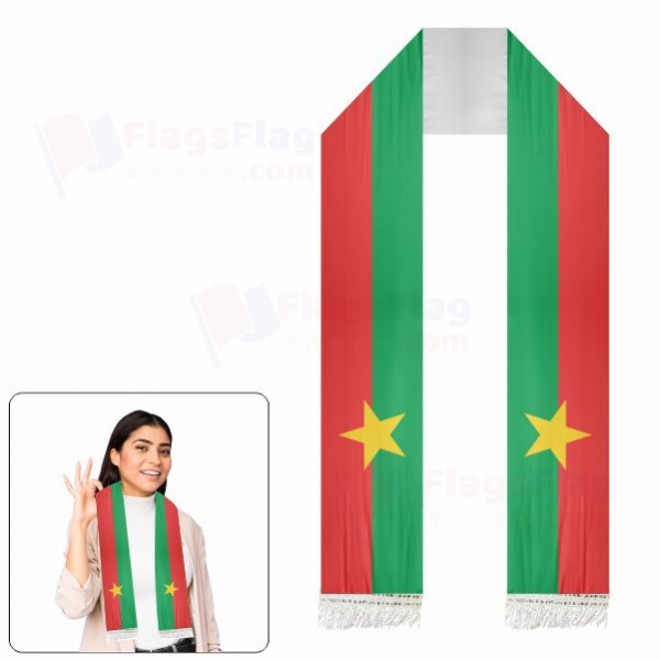Burkina Faso Scarf Digital Printing