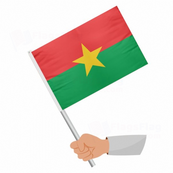 Burkina Faso Stick Flag