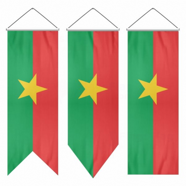 Burkina Faso Swallowtail Flags