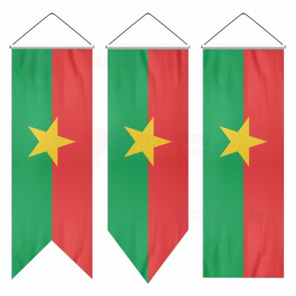 Burkina Faso Swallowtail Flags